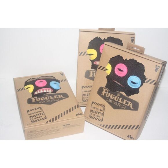 Fuggler Funny Laboratory Misfit Ugly Monster NWOT In Box - Picture 5 of 5